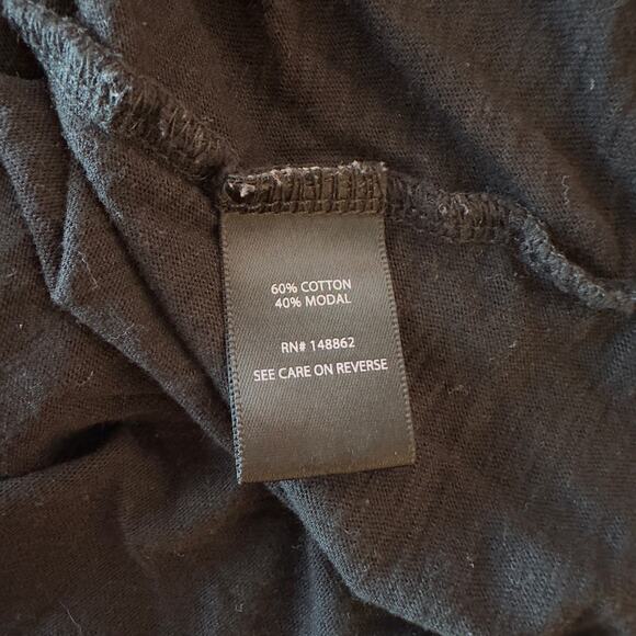 Torrid Black Moon & Sun Slub Jersey Cutout Off Shoulder Tee Size 3 Celestial - Picture 7 of 10